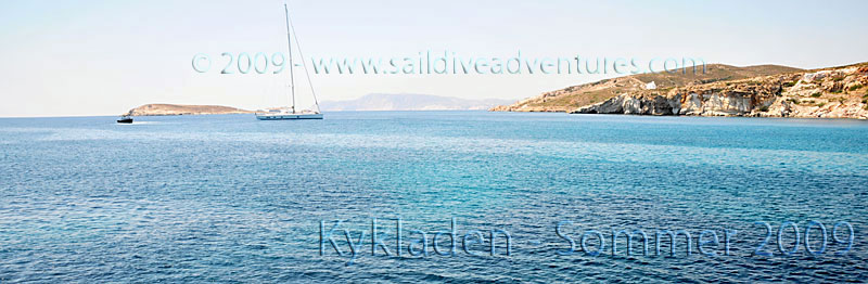 Segeln in Griechenland Kykladen 2009 - Dr. Theodor Yemenis - Sail and Dive Adventures